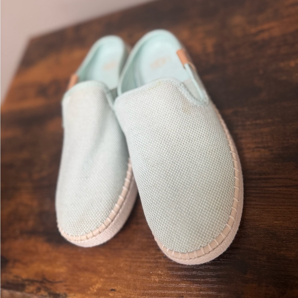 UGG Light Blue Slip-On Slippers - Picture 9 of 9